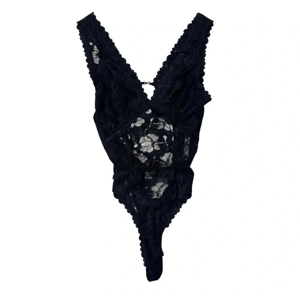 NWT New $98 Free People Dream Of Me Black Bodysuit Size XS